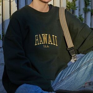 Brandy Green Hawaii Crewneck